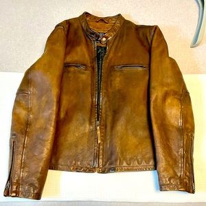 J. Crew Stockton Racer Leather Jacket